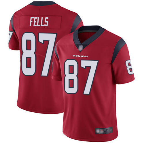 Houston Texans Limited Red Men Darren Fells Alternate Jersey NFL Football #87 Vapor Untouchable